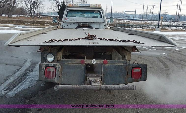 image for item I9465 1988 Ford F450 Super Duty custom rollback truck