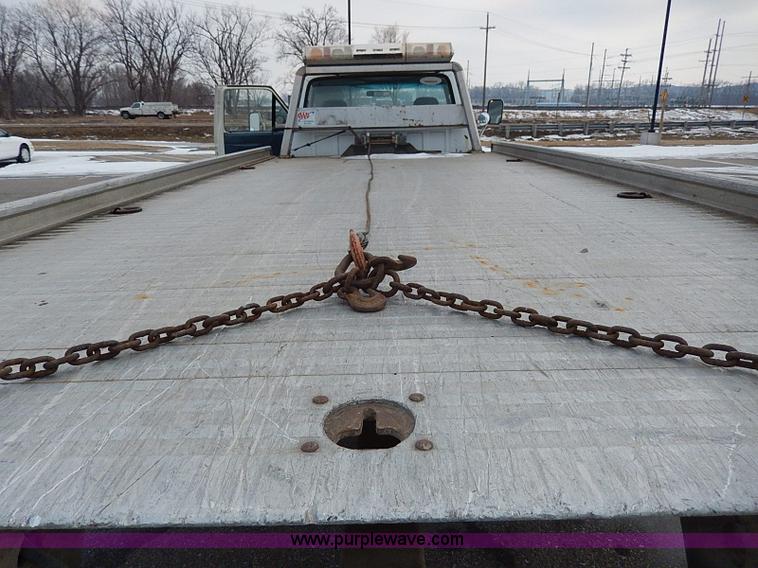 image for item I9465 1988 Ford F450 Super Duty custom rollback truck