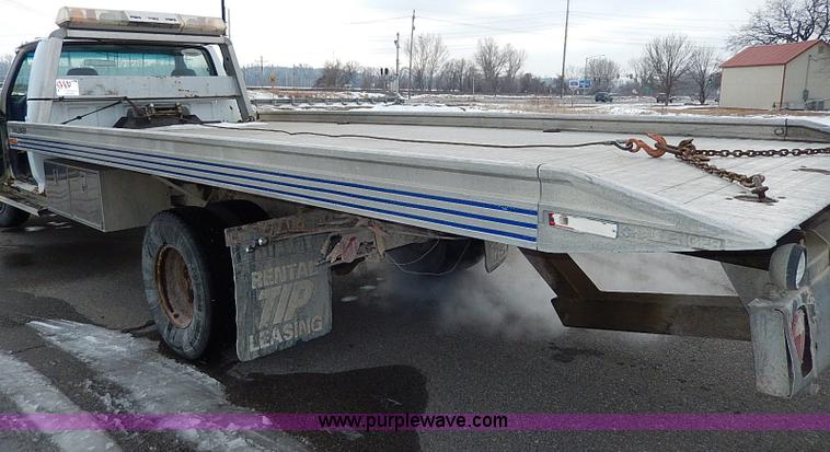 image for item I9465 1988 Ford F450 Super Duty custom rollback truck