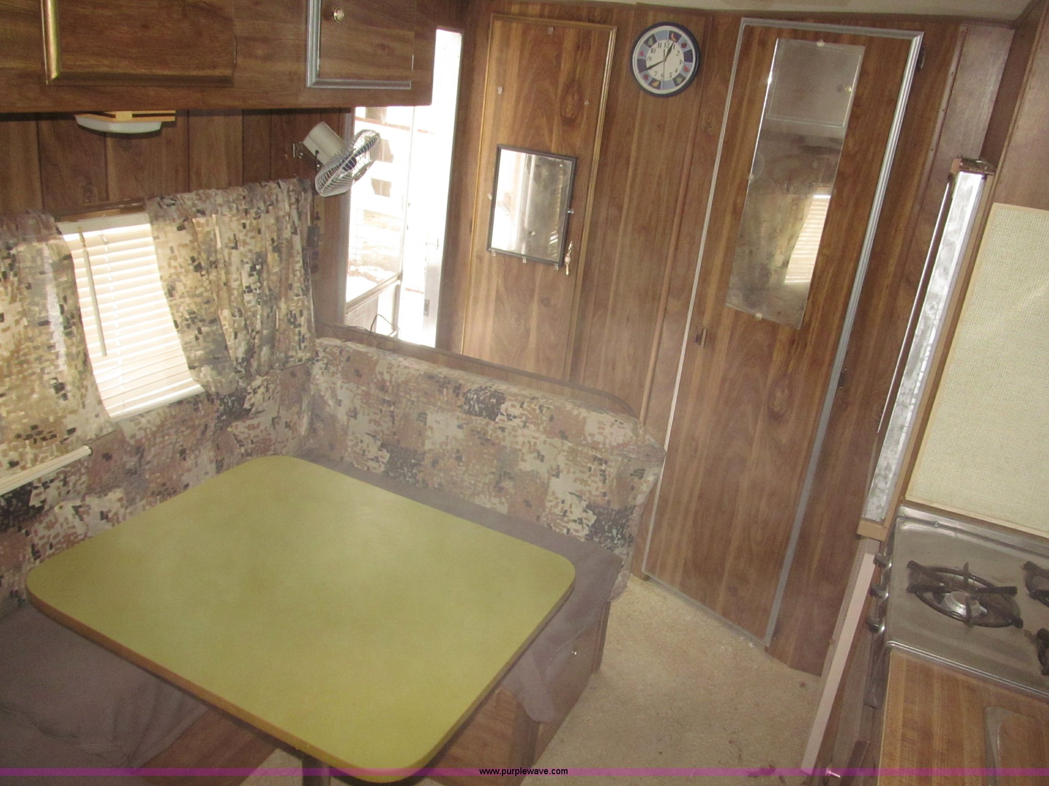 1977 Coachman Cadet camper in Falls City, NE | Item F7222 sold | Purple