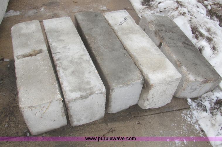 image for item AE9369 (11) 10'L concrete feed bunks