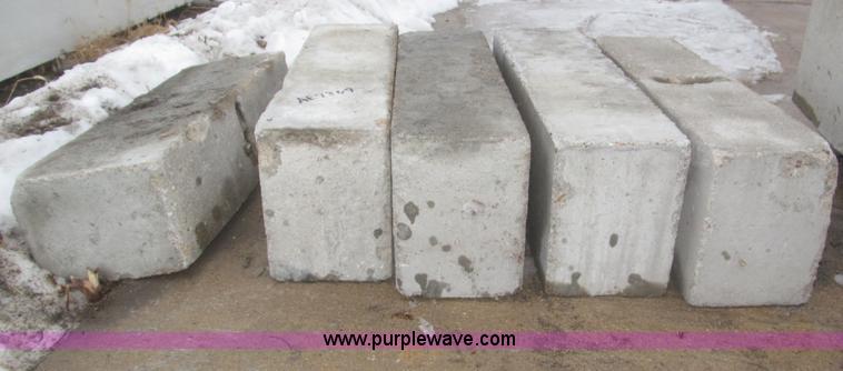 image for item AE9369 (11) 10'L concrete feed bunks