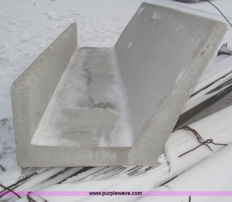 image for item AE9374 (9) concrete fence line feed bunks