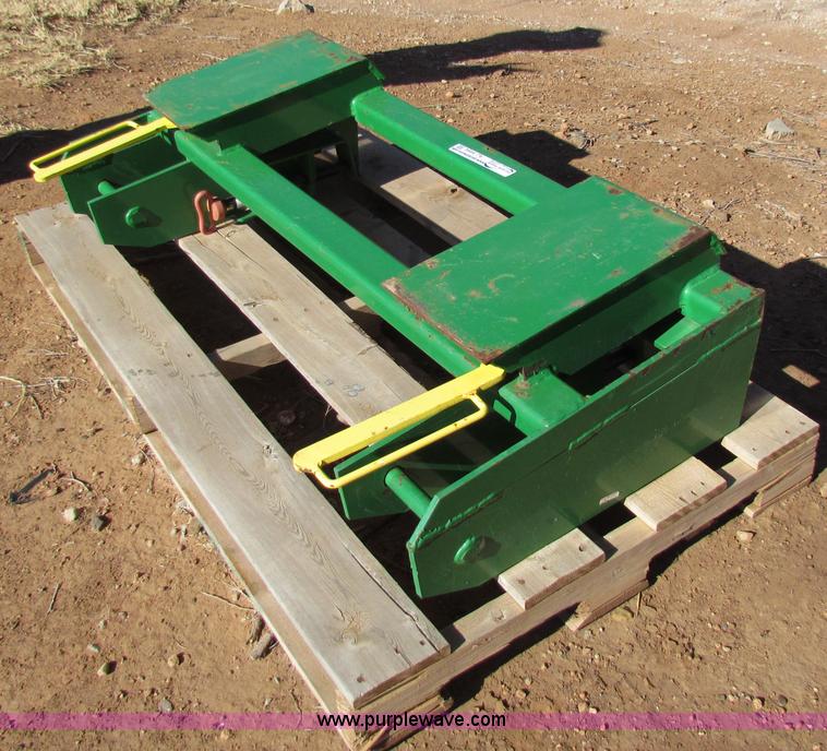 John Deere to skid loader adapter plate in Alva, OK Item AJ9494 sold Purple Wave