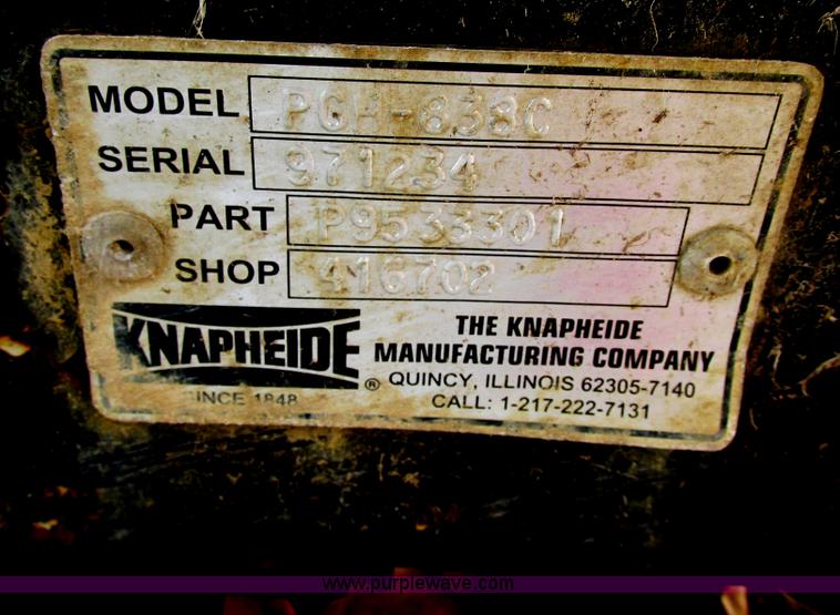 image for item AN9143 Knapheide steel flatbed