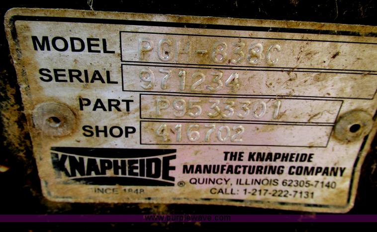 image for item AN9143 Knapheide steel flatbed