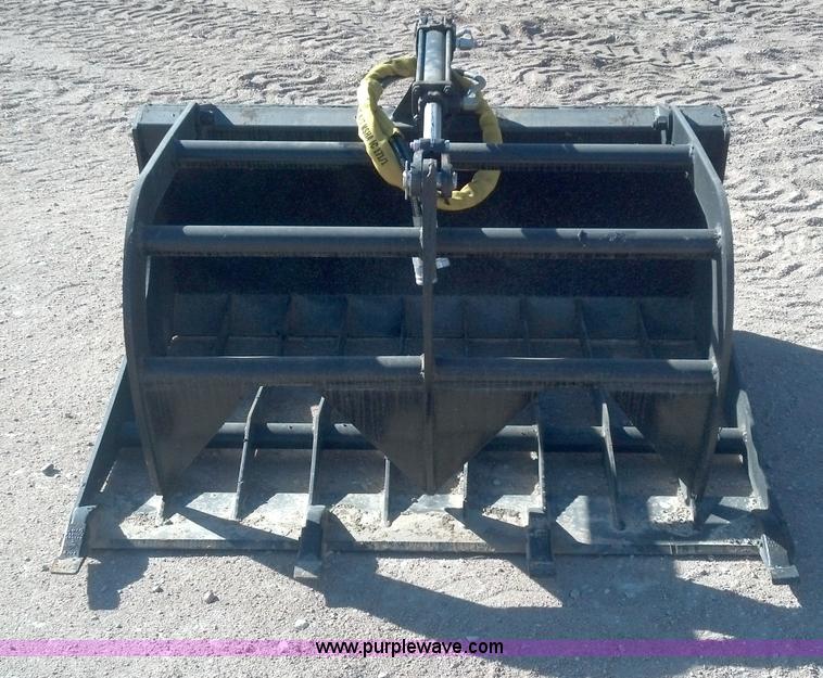 image for item C1732 48" upgraded E-Series grapple rock bucket