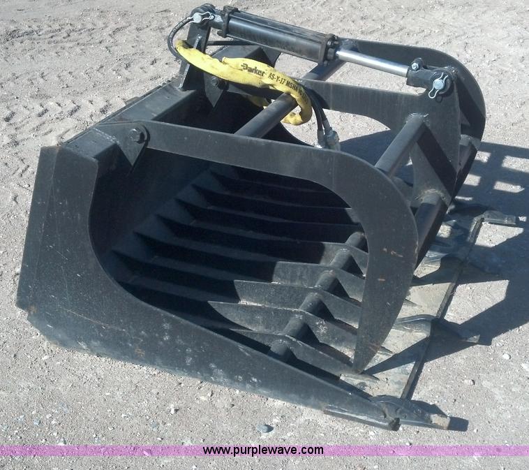 image for item C1732 48" upgraded E-Series grapple rock bucket