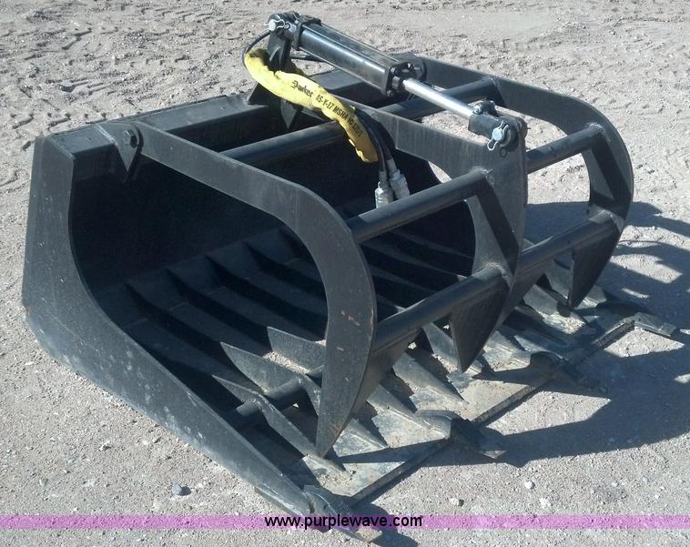 image for item C1732 48" upgraded E-Series grapple rock bucket
