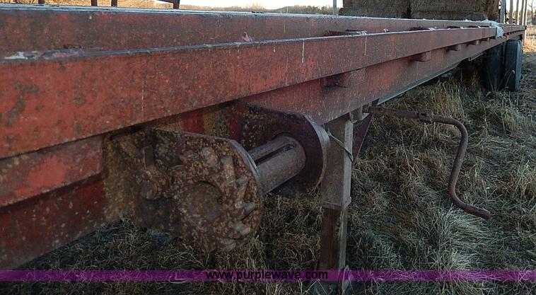 image for item H1291 1986 Transcraft flatbed trailer