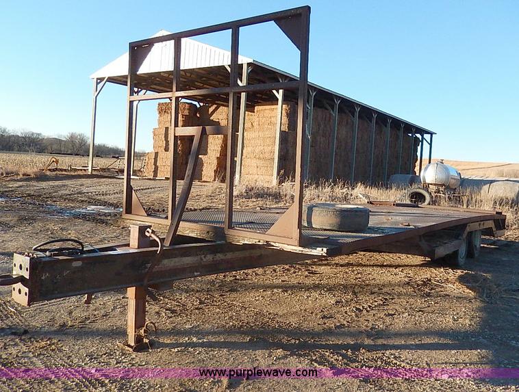 image for item H1292 1977 Jantz LP8-12 expandable combine trailer