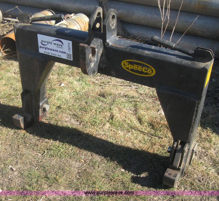 image for item I5711 Speeco three point quick attach coupler