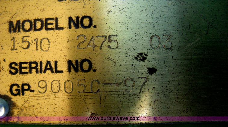 image for item I5714 1997 Great Plains Solid Stand 1510 grain drill