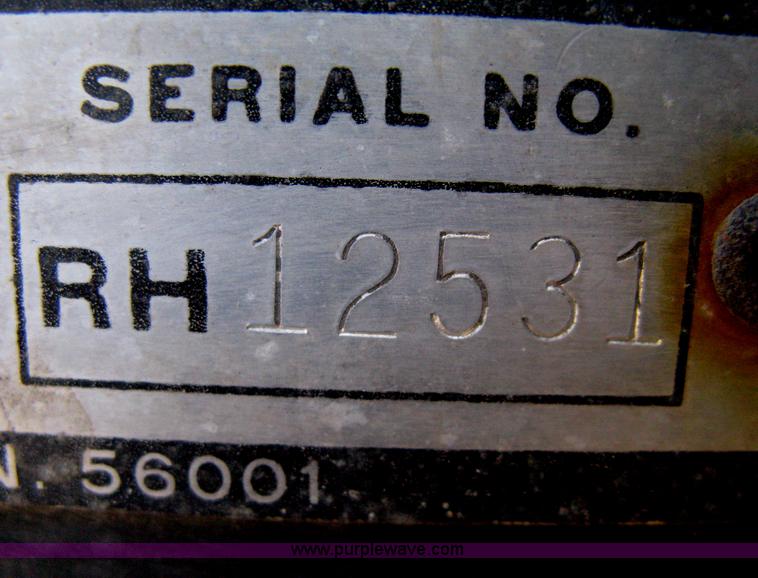 image for item I5716 Hiniker 700 rotary hoe