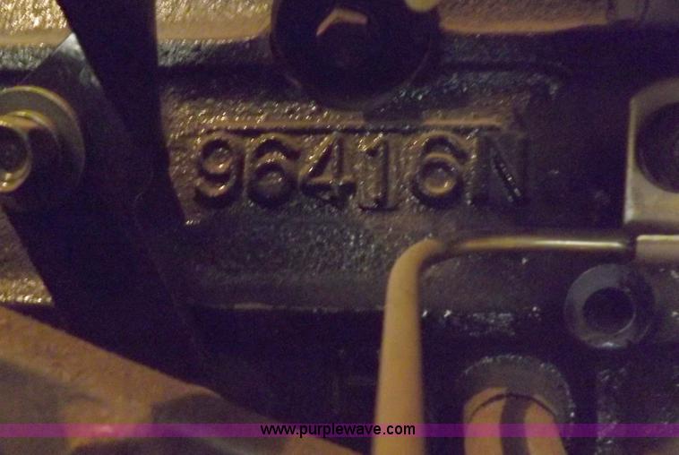 image for item I9201 Isuzu 6BD1TLE-05 5.785L six cylinder turbo diesel engine