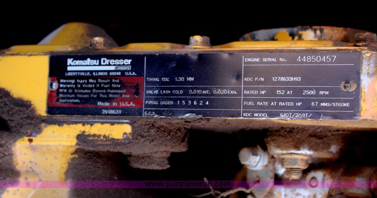 image for item C3688 1994 Galion 830 articulated motor grader