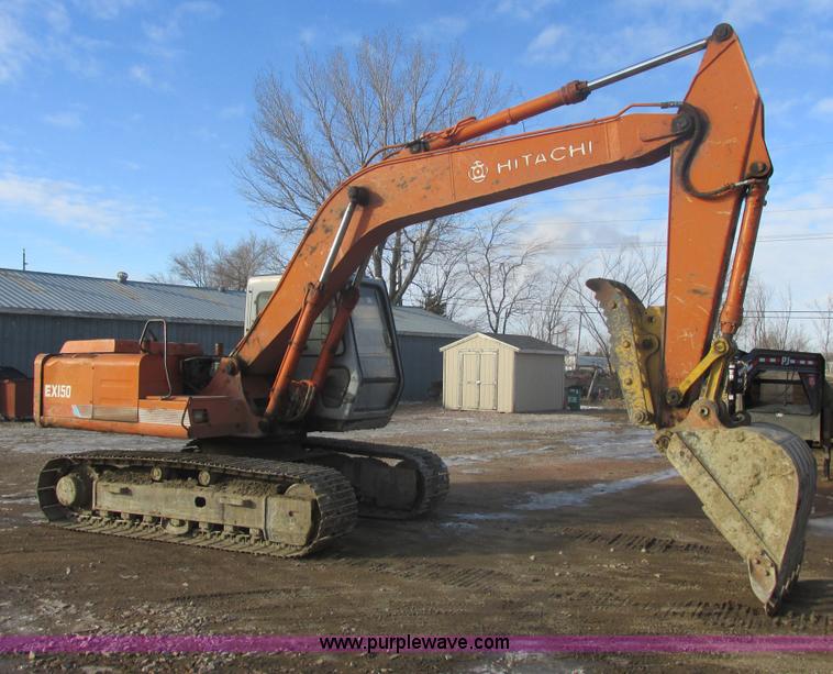 image for item E5265 1989 Hitachi EX150 excavator