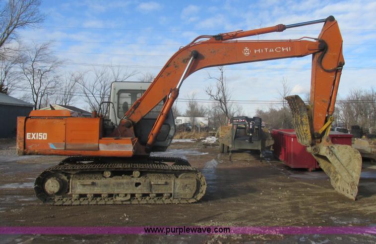 image for item E5265 1989 Hitachi EX150 excavator