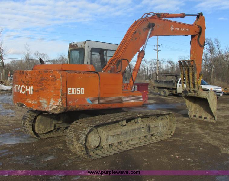 image for item E5265 1989 Hitachi EX150 excavator