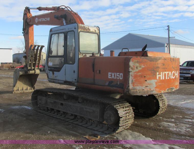image for item E5265 1989 Hitachi EX150 excavator