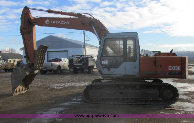 image for item E5265 1989 Hitachi EX150 excavator