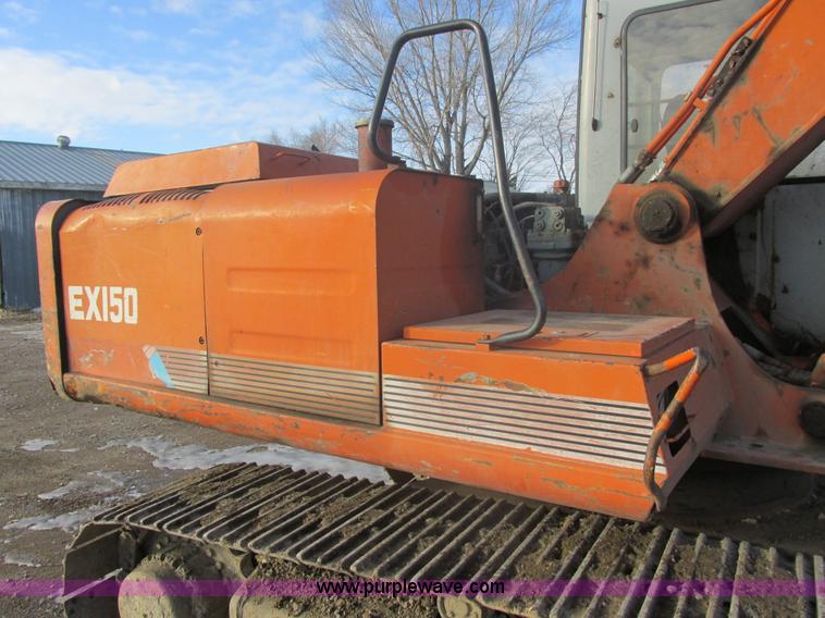 image for item E5265 1989 Hitachi EX150 excavator