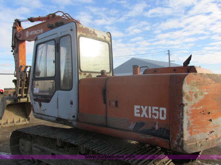 image for item E5265 1989 Hitachi EX150 excavator