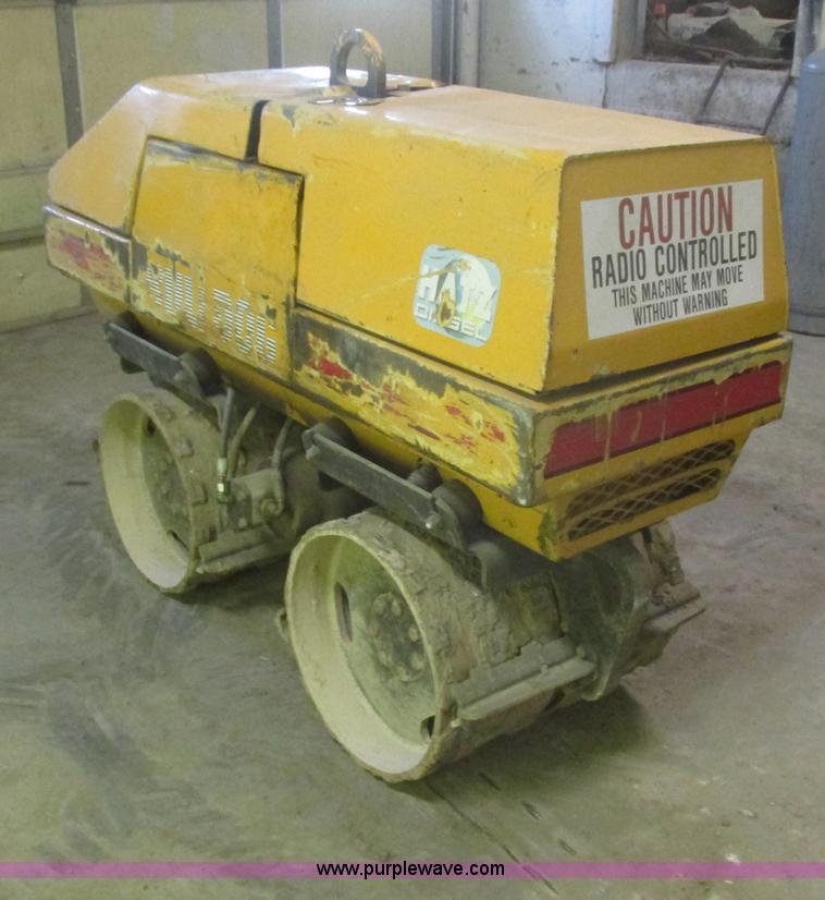 image for item E5267 Stone Bulldog TR24R walk-behind trench compactor