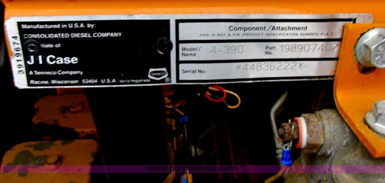 image for item E5274 1994 Case 1845C skid steer