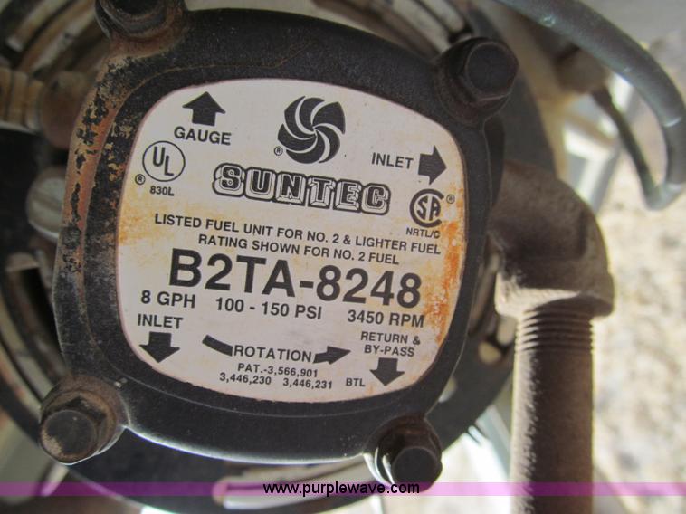 image for item G9636 2002 Sioux D2000 portable concrete plant water heater