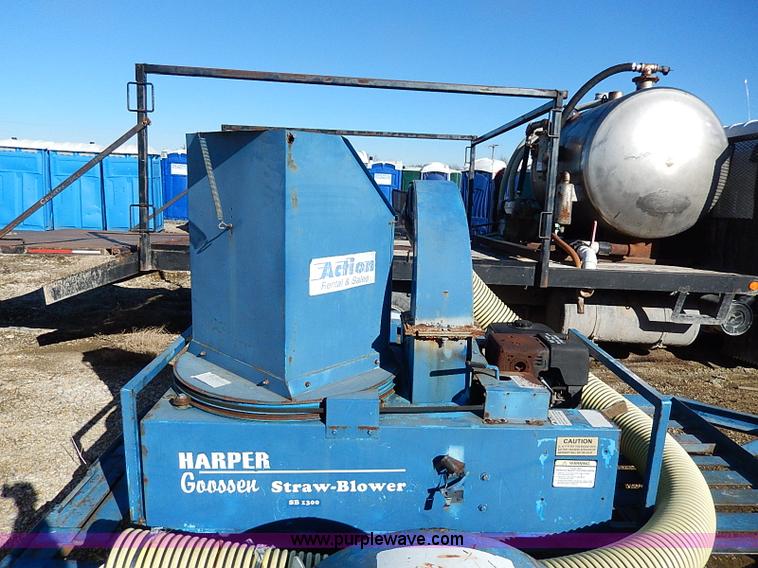 Harper SB1300 Goosen StrawBlower in Paola, KS Item H1261 sold