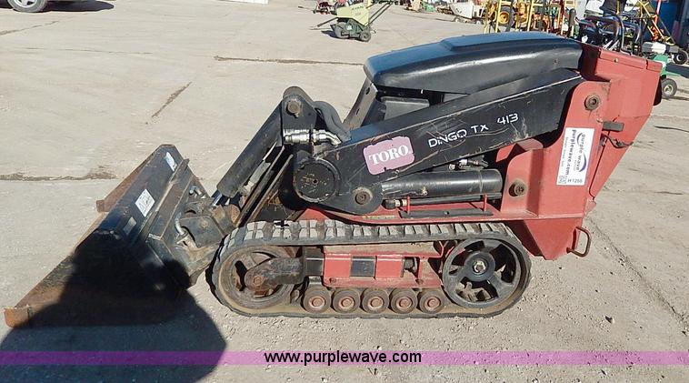 image for item H1266 Toro Dingo TX413 mini track loader
