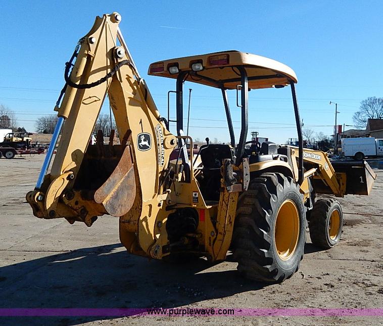 image for item H1271 2006 John Deere 110 backhoe