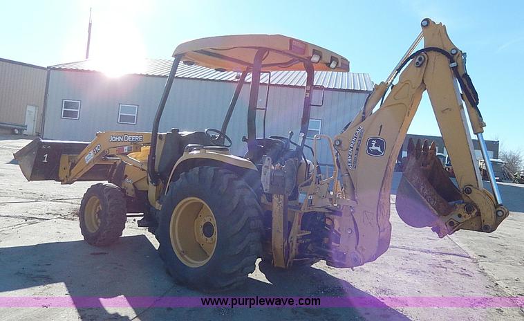 image for item H1271 2006 John Deere 110 backhoe