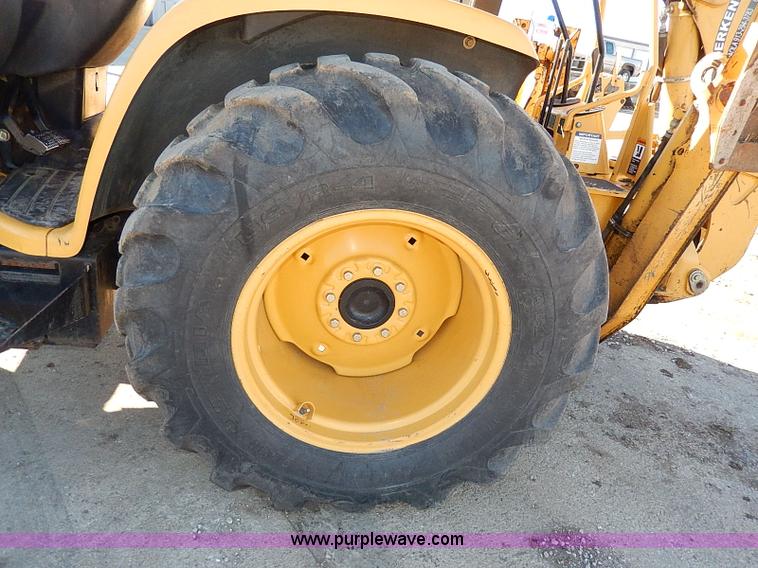 image for item H1271 2006 John Deere 110 backhoe