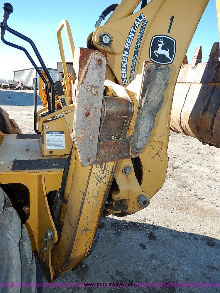 image for item H1271 2006 John Deere 110 backhoe