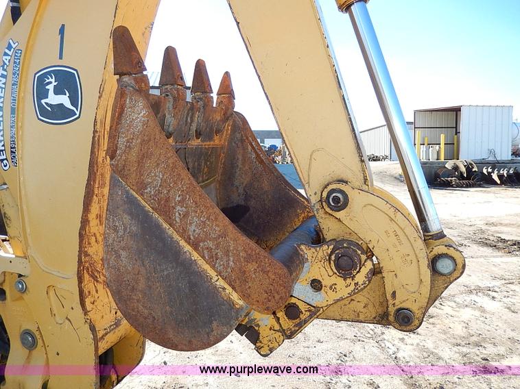 image for item H1271 2006 John Deere 110 backhoe