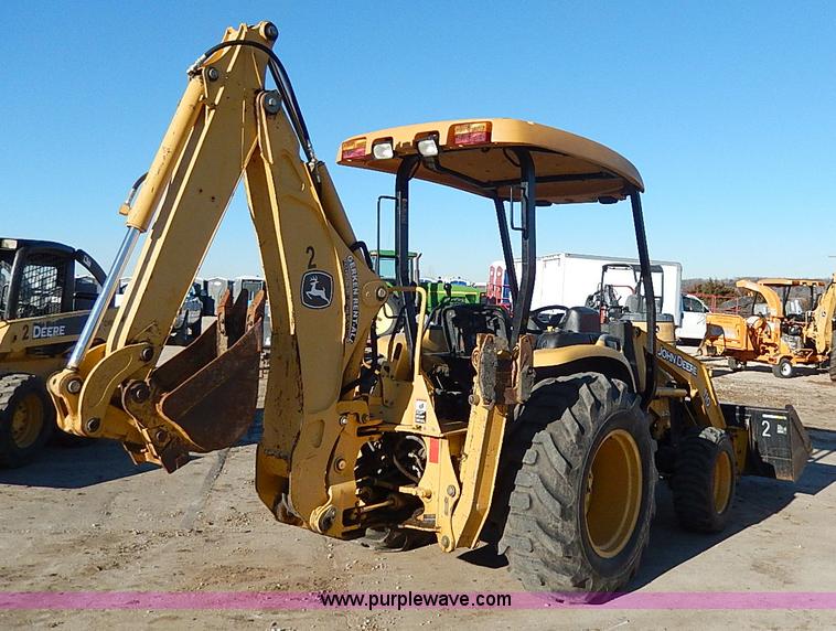 image for item H1272 2006 John Deere 110 backhoe