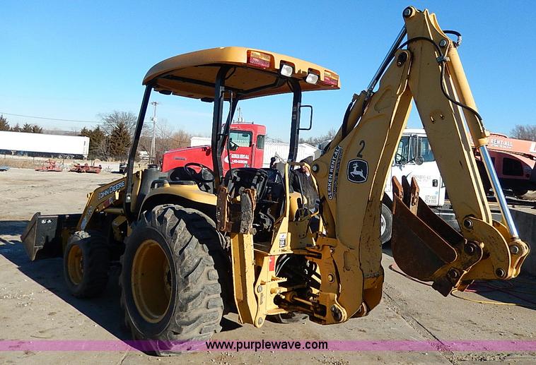 image for item H1272 2006 John Deere 110 backhoe
