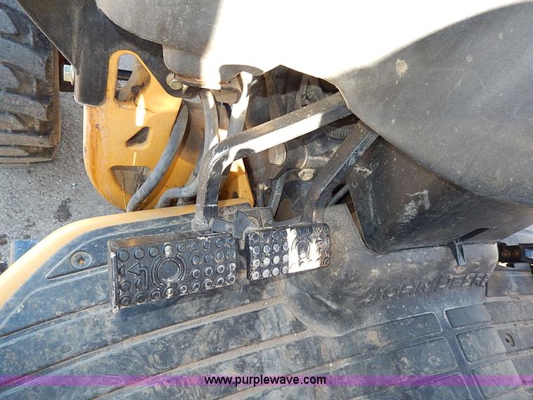image for item H1272 2006 John Deere 110 backhoe