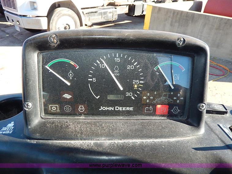 image for item H1272 2006 John Deere 110 backhoe