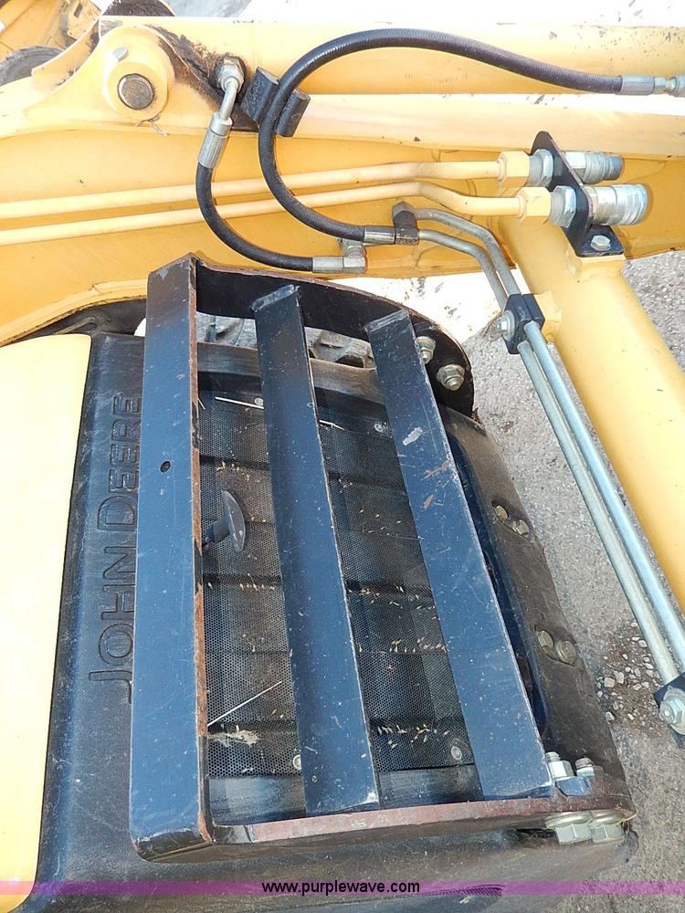 image for item H1272 2006 John Deere 110 backhoe
