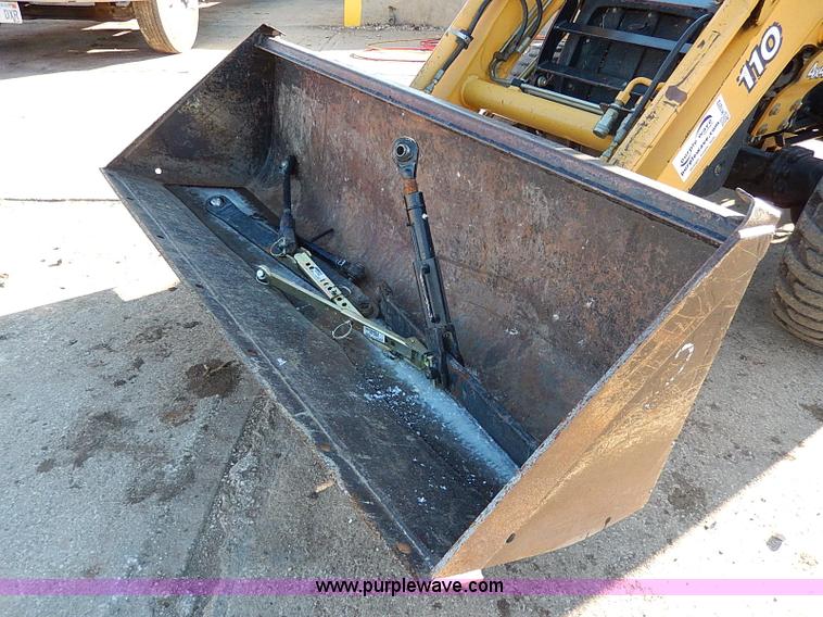 image for item H1272 2006 John Deere 110 backhoe