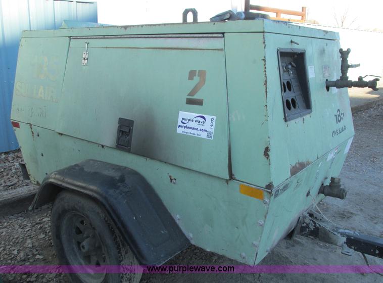 image for item I4933 Sullair 185DP9JD air compressor