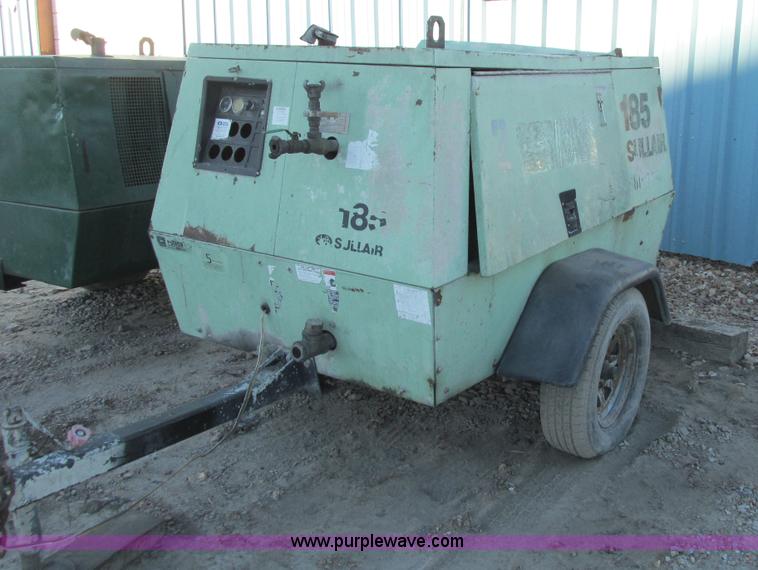 image for item I4933 Sullair 185DP9JD air compressor