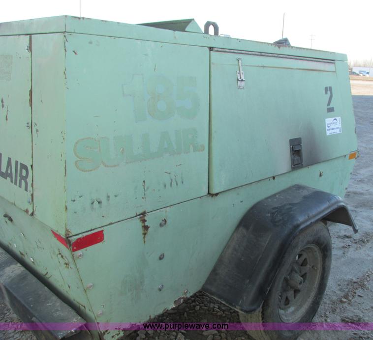 image for item I4933 Sullair 185DP9JD air compressor