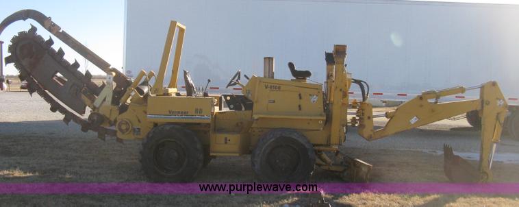 image for item I5717 1997 Vermeer V8100 trencher