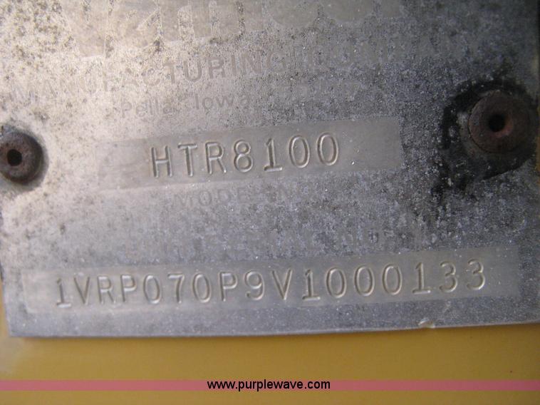 image for item I5717 1997 Vermeer V8100 trencher