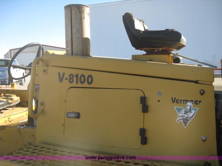 image for item I5717 1997 Vermeer V8100 trencher
