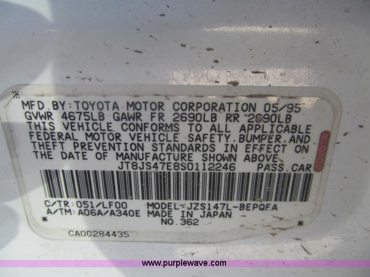 image for item G9597 1995 Lexus GS 300